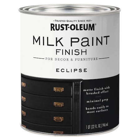 Rust-Oleum Rust-Oleum Matte Eclipse Water-Based Acrylic Milk Paint 1 qt 331052